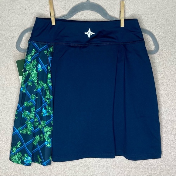 Tuckernuck 17 inch Helen Athletic Golf Skirt-Navy English Ivy-Women’s XS-NEW-NWT - Picture 3 of 9